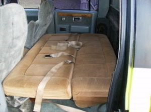 Squarebody Rear Seat Bed