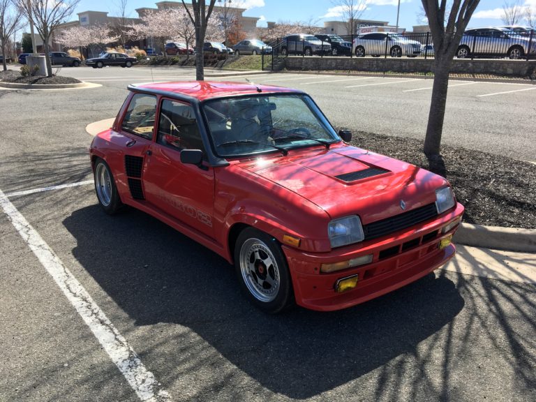 An American in Paris… Test Drive: Renault 5 Turbo II