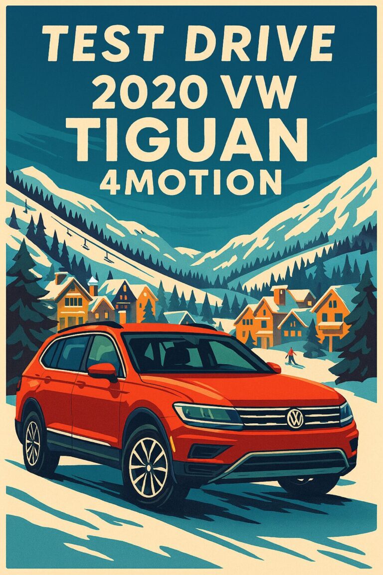 Test Drive: 2020 VW Tiguan 4Motion
