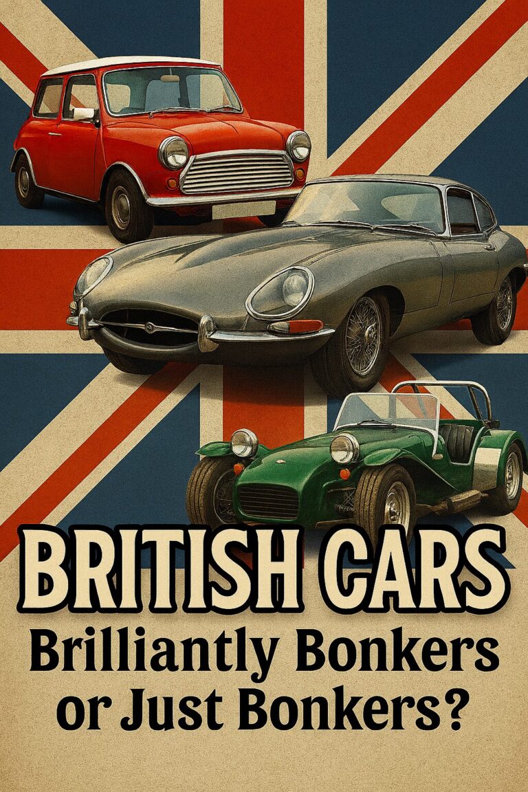 British Cars: Brilliantly Bonkers or Just Bonkers?