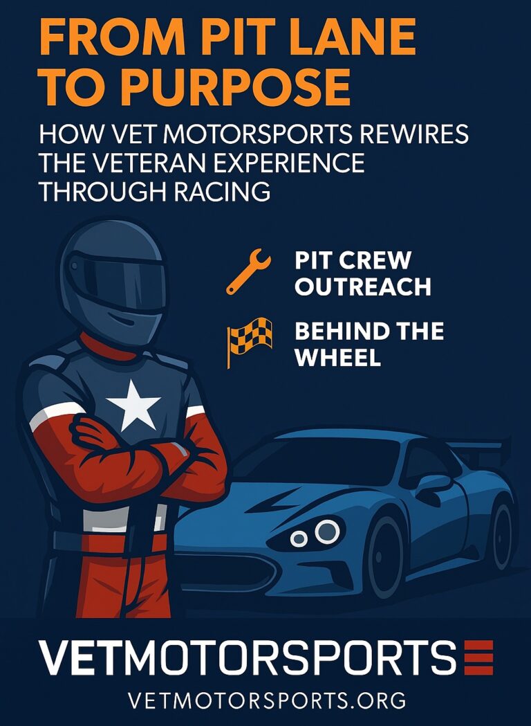 From Pit Lane to Purpose: How VETMotorsports is Rewiring the Veteran Experience Through Racing
