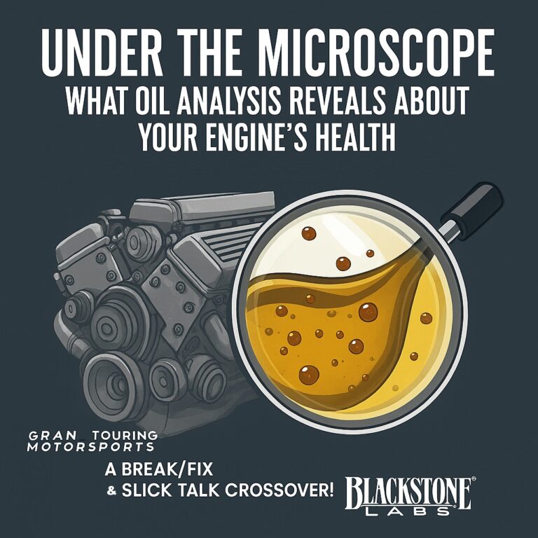 Under the Microscope: What Oil Analysis Reveals About Your Engine’s Health