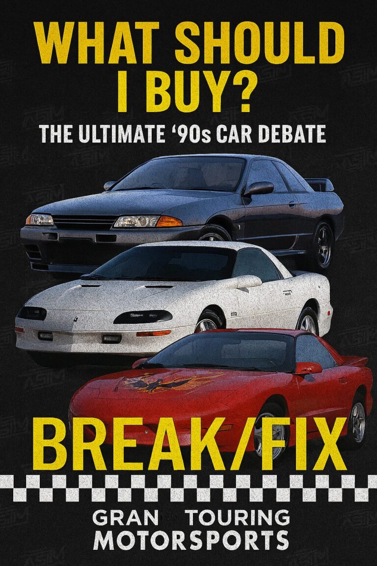 What Should I Buy? The Ultimate ’90s Car Debate