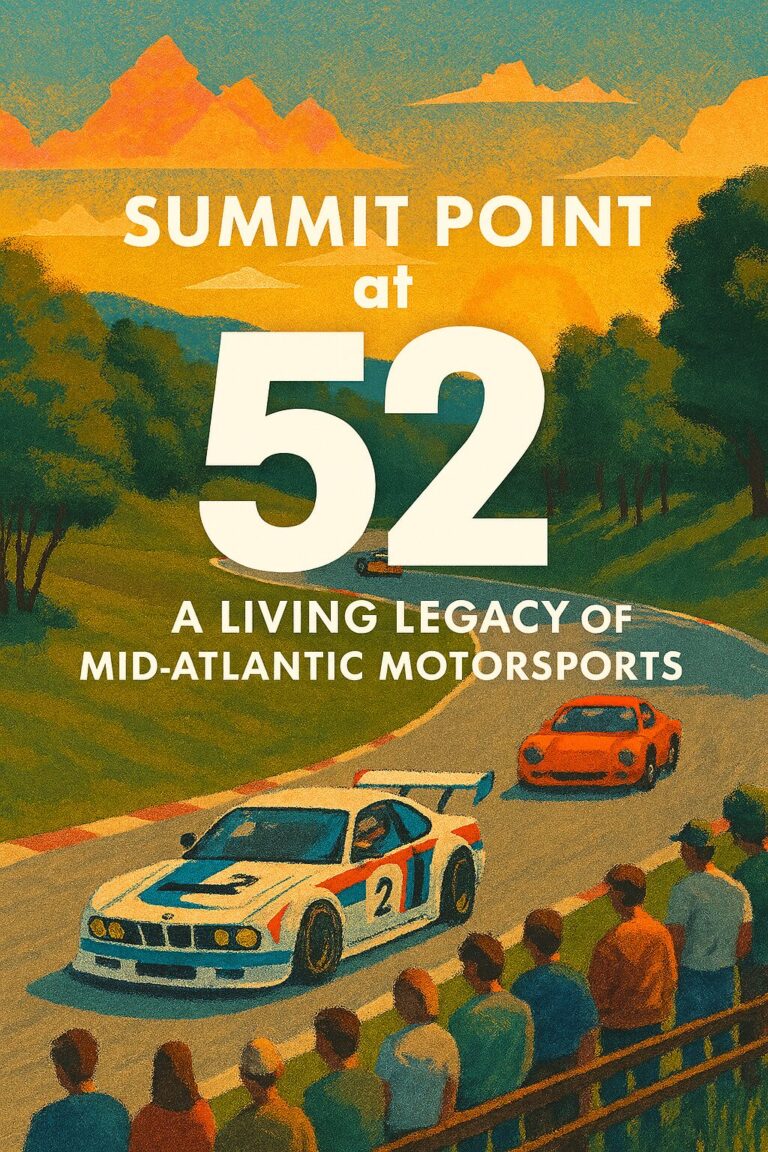 Summit Point at 52: A Living Legacy of Mid-Atlantic Motorsports