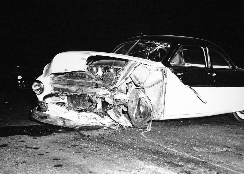 James Dean crash scene