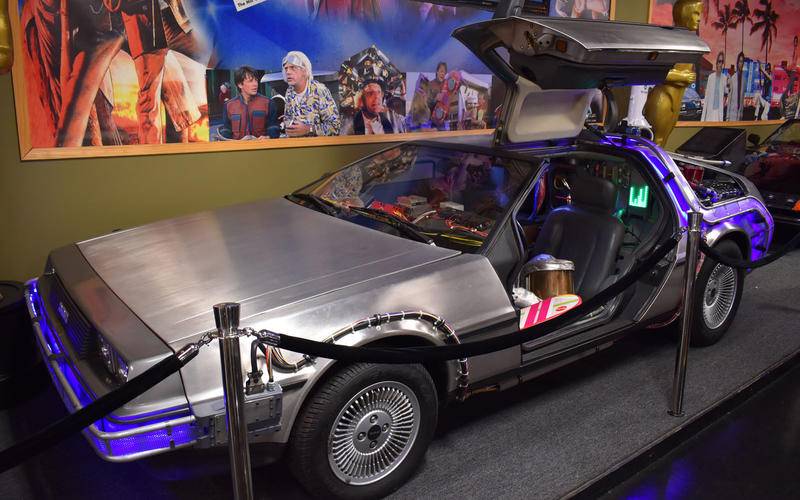 DeLorean Time Machine at Volo Auto Museum