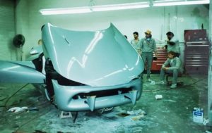 Viper Defender being built at Chrysler's Viper Building