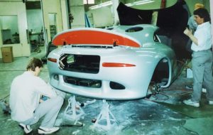 Viper Defender being built at Chrysler's Viper Building