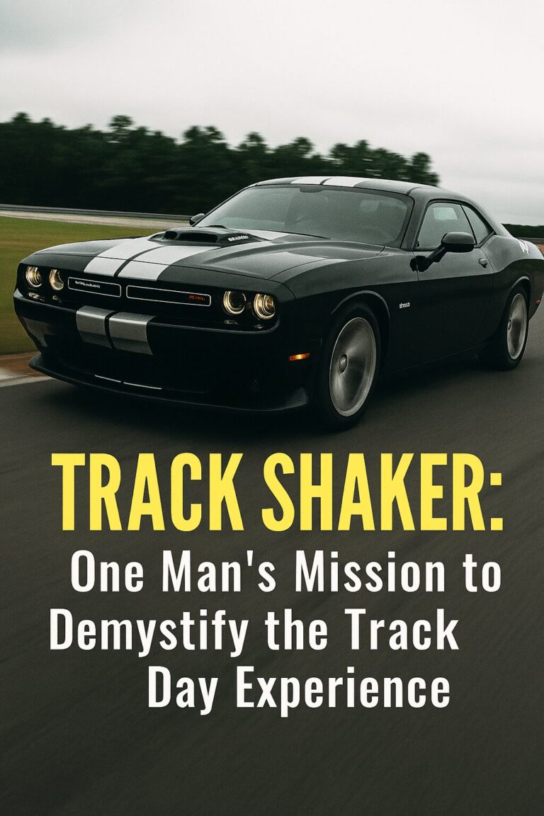 Track Shaker: One Man’s Mission to Demystify the Track Day Experience