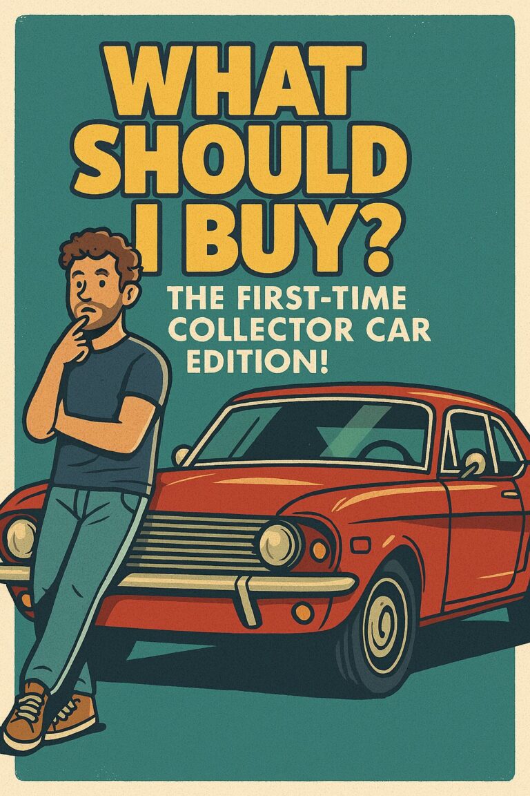 What Should I Buy? The First-Time Collector Car Edition