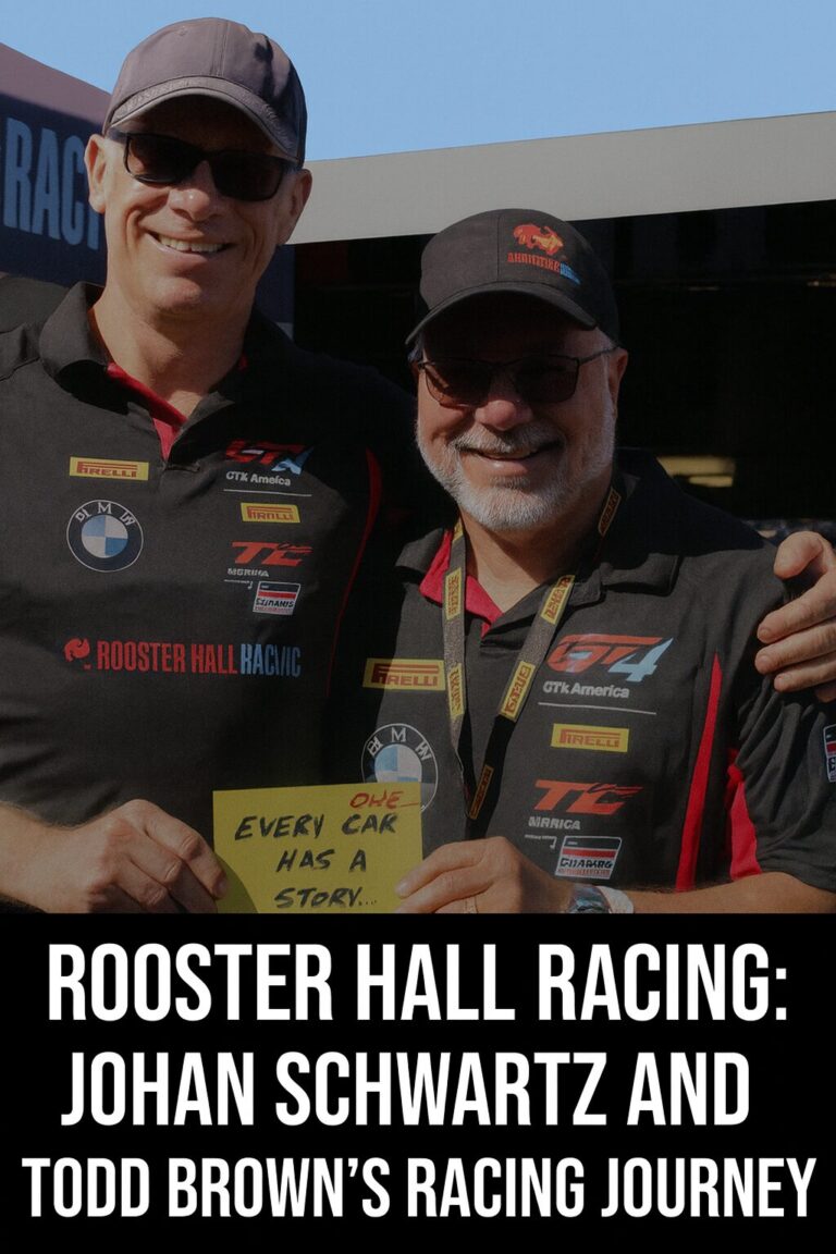 Rooster Hall Racing: Johan Schwartz and Todd Brown’s Racing Journey