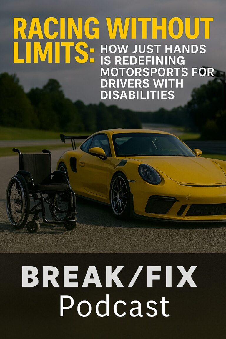 Racing Without Limits: How Just Hands Is Redefining Motorsports for Drivers with Disabilities