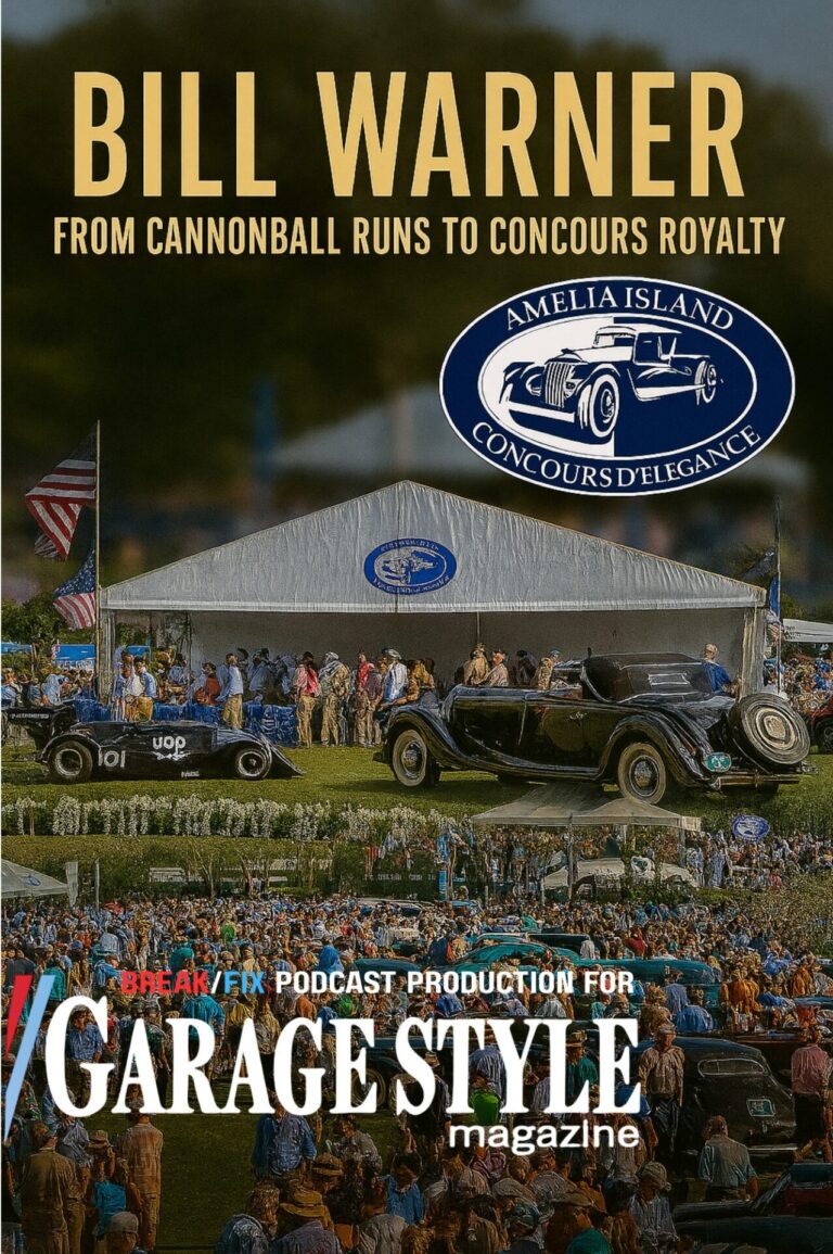 Bill Warner: From Cannonball Runs to Concours Royalty