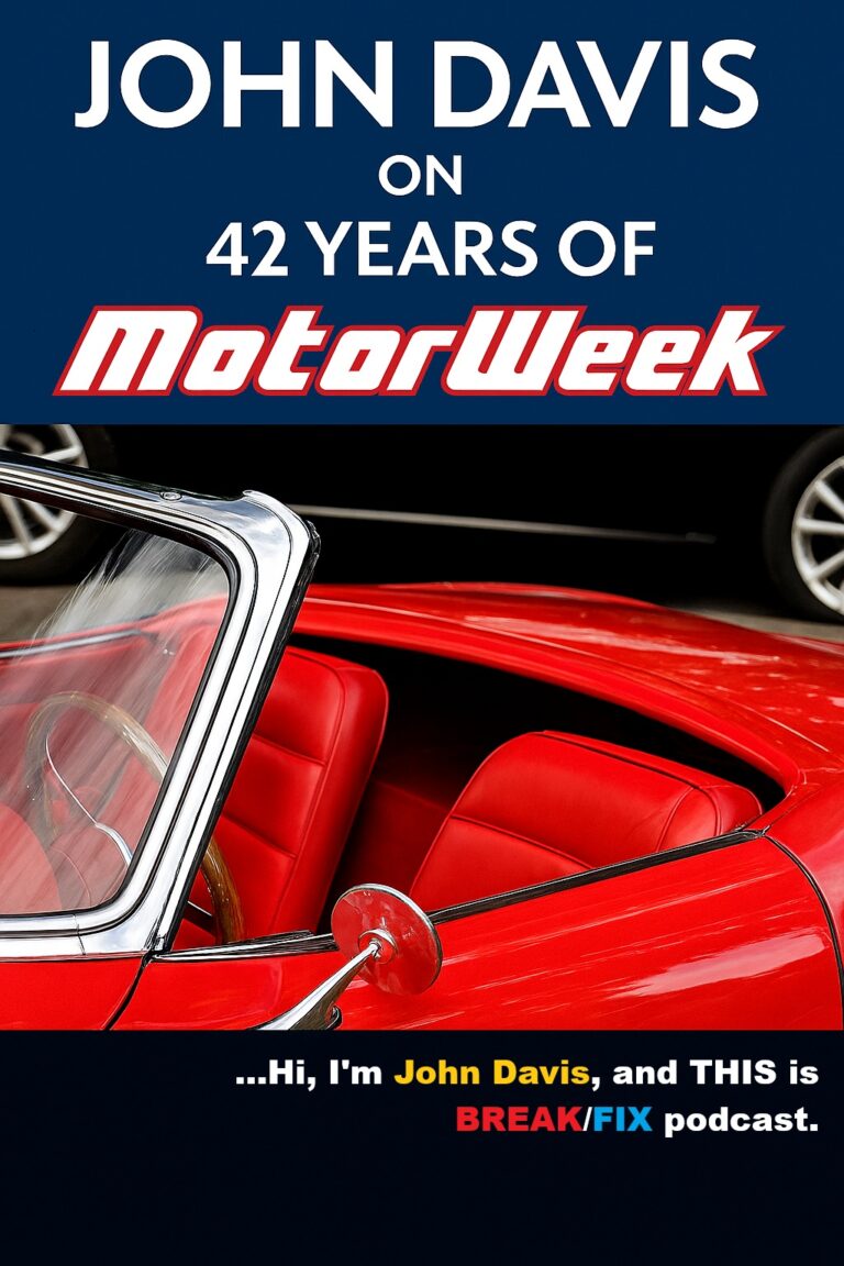 John Davis on 42 Years of MotorWeek, Automotive Media, and the Joy of Driving