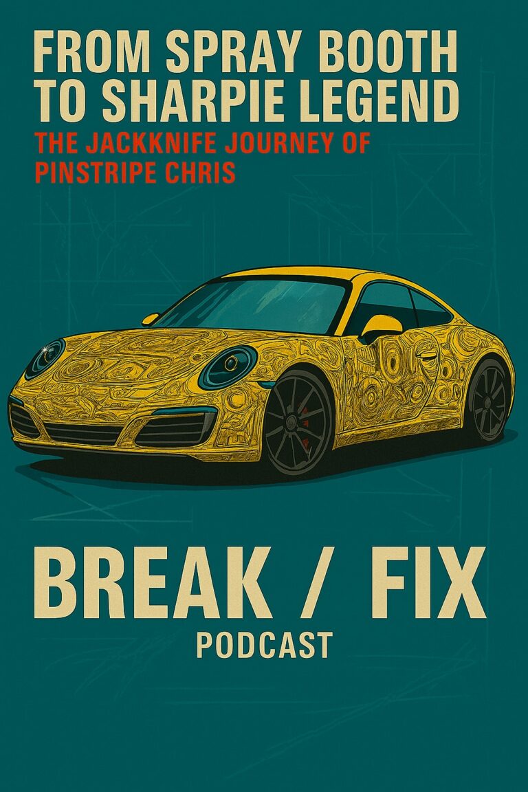 From Spray Booth to Sharpie Legend: The Jackknife Journey of Pinstripe Chris