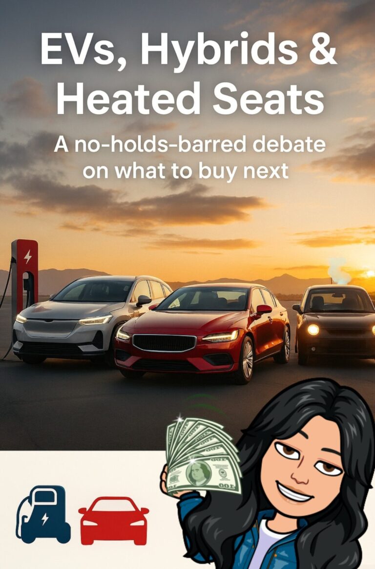 EVs, Hybrids, and Heated Seats: A No-Holds-Barred Debate on What to Buy Next