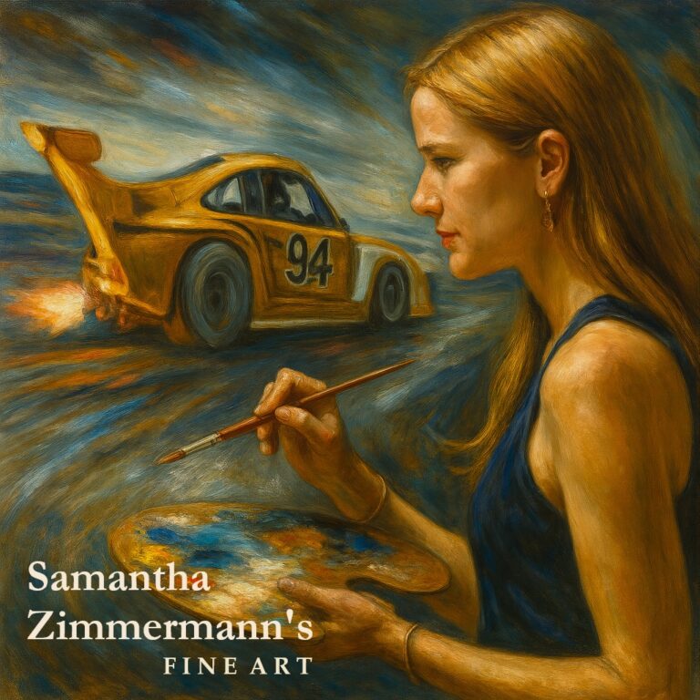 Painting Speed: Samantha Zimmermann’s Journey into Hyper-realism