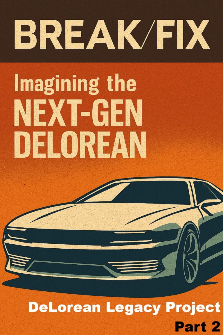 Reimagining the DeLorean: A Designer’s Tribute to Legacy, Passion, and Possibility