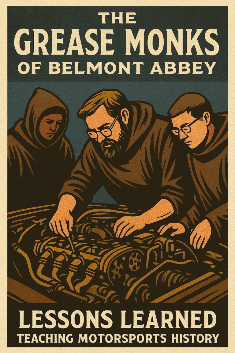 The Grease Monks of Belmont Abbey: Lessons Learned, Teaching Motorsports History