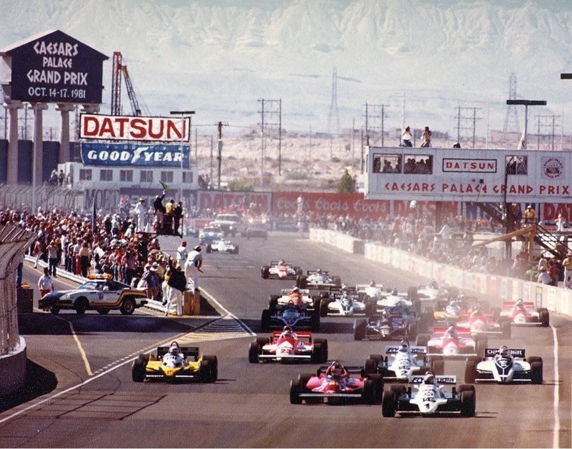 The crazy history of F1 in Las Vegas at the Caesars Palace Grand Prix :  r/motorsports