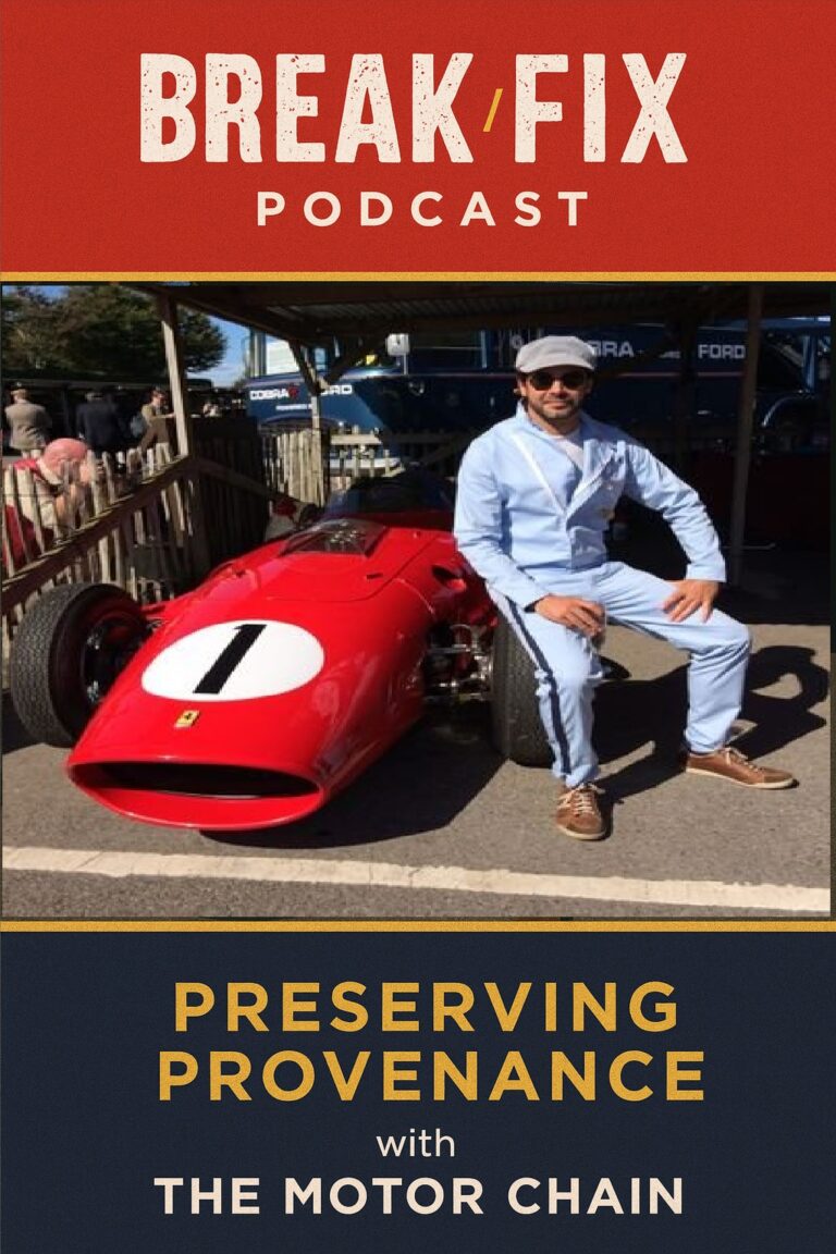Preserving Provenance: How The Motor Chain is Revolutionizing Classic Car History