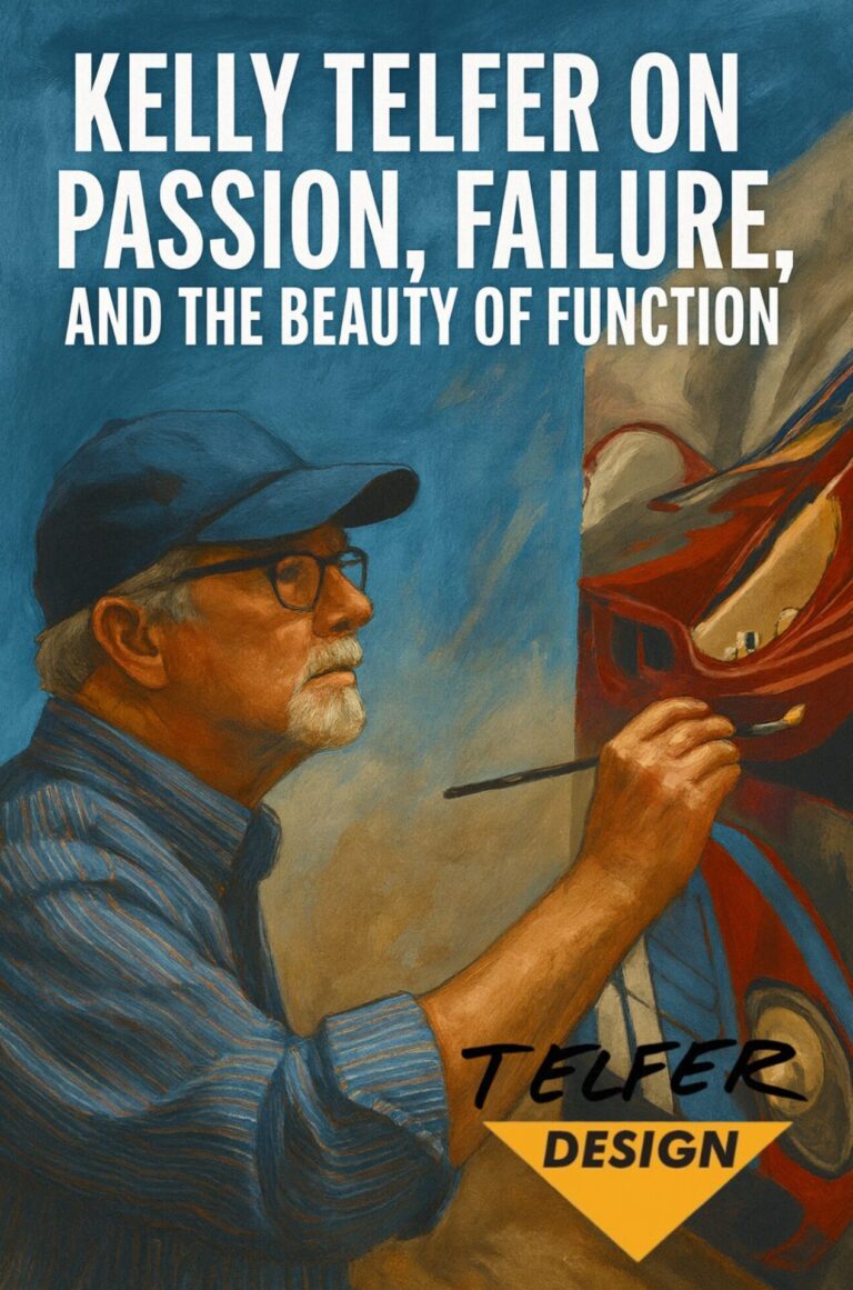 Kelly Telfer on Passion, Failure, and the Beauty of Function
