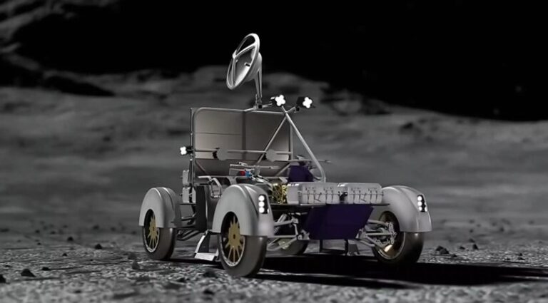 Racing to the Moon: NASCAR in Space