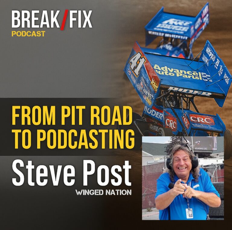 From Pit Road to Podcasting: Steve Post’s Sprint Through NASCAR and Beyond