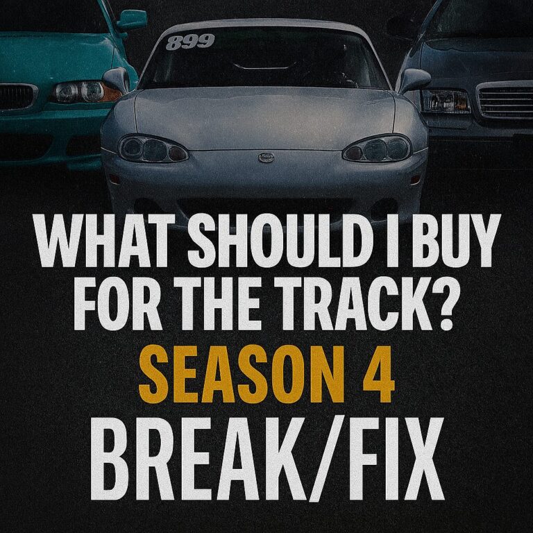What Should I Buy? – for the Track! Season 4’s Ultimate Track Car Debate