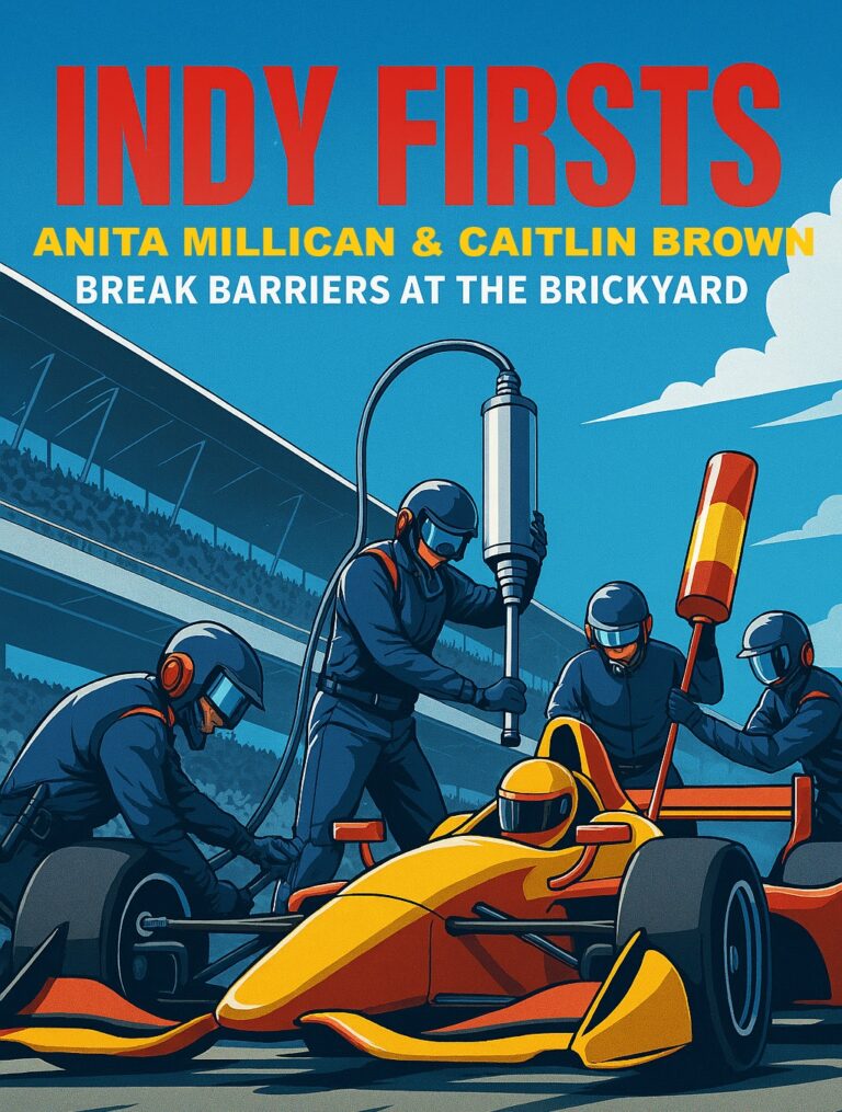 Indy Firsts: Anita Millican and Caitlin Brown Break Barriers at the Brickyard