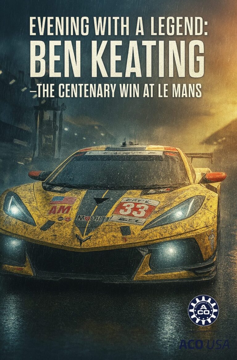 Ben Keating’s Unforgettable Victory in the Centenary Race