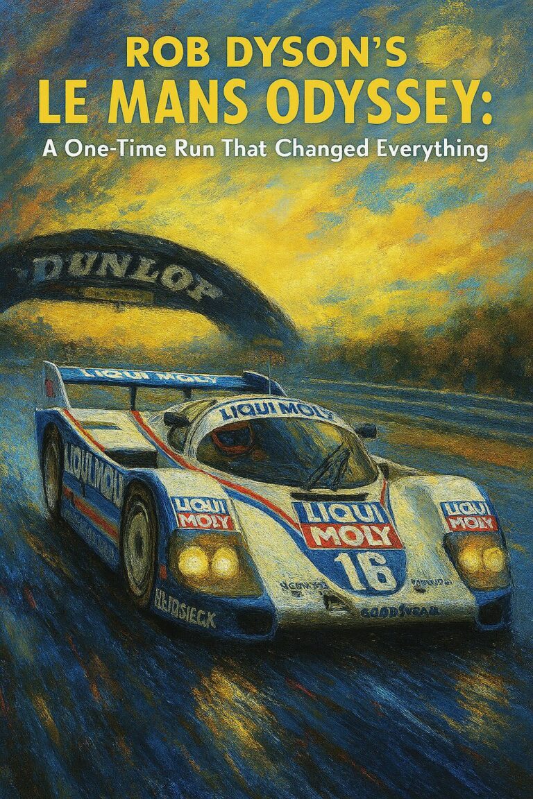 Rob Dyson’s Le Mans Odyssey: A One-Time Run That Changed Everything