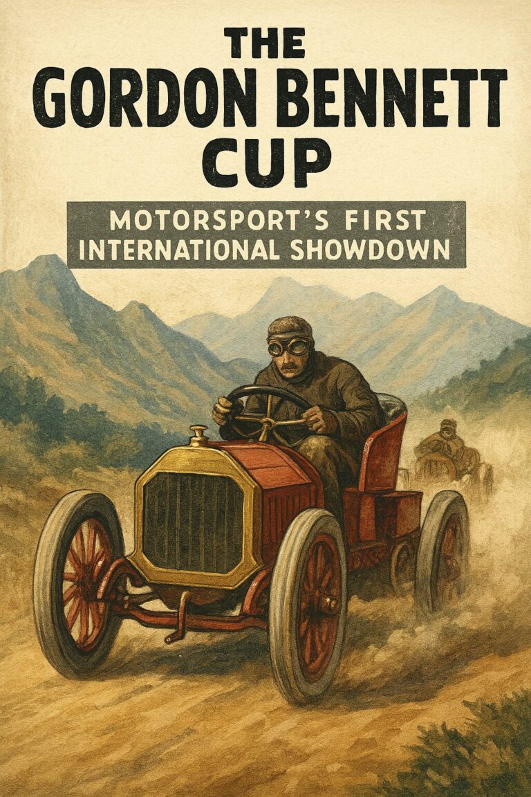 The Gordon Bennett Cup: Motorsport’s First International Showdown (1900-1905)