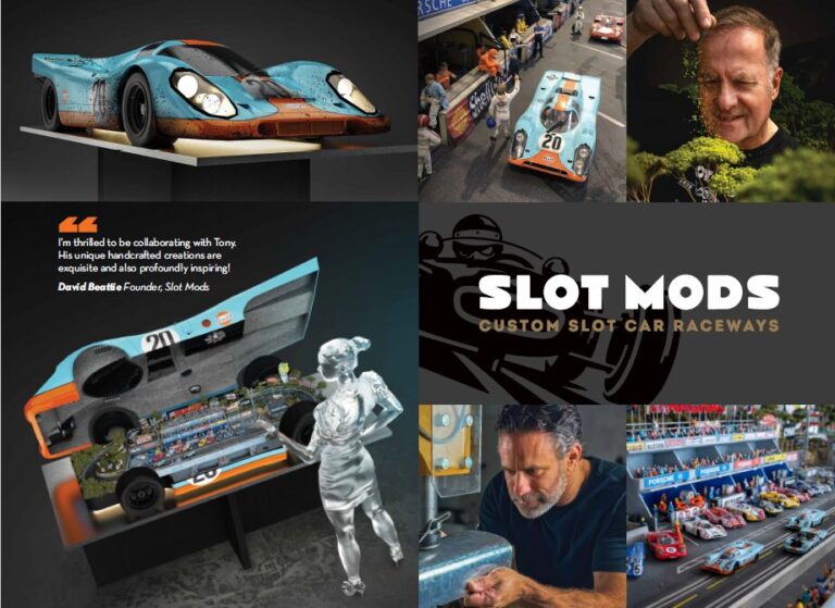 Limited Edition Art Cars by SLOT MODS & HOT SHOE STUDIOS