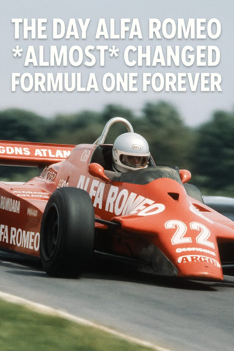 The Day Alfa Romeo “Almost” Changed Formula One Forever