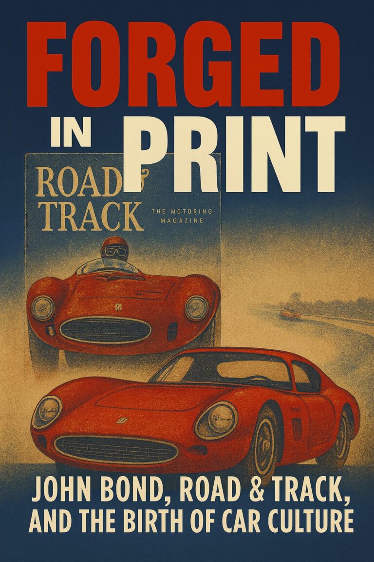Forged in Print: John Bond, Road & Track, and the Birth of Car Guy Culture