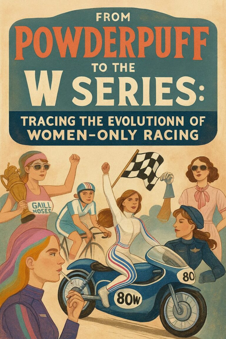From Powderpuff to the W Series: Tracing the Evolution of Women-Only Racing