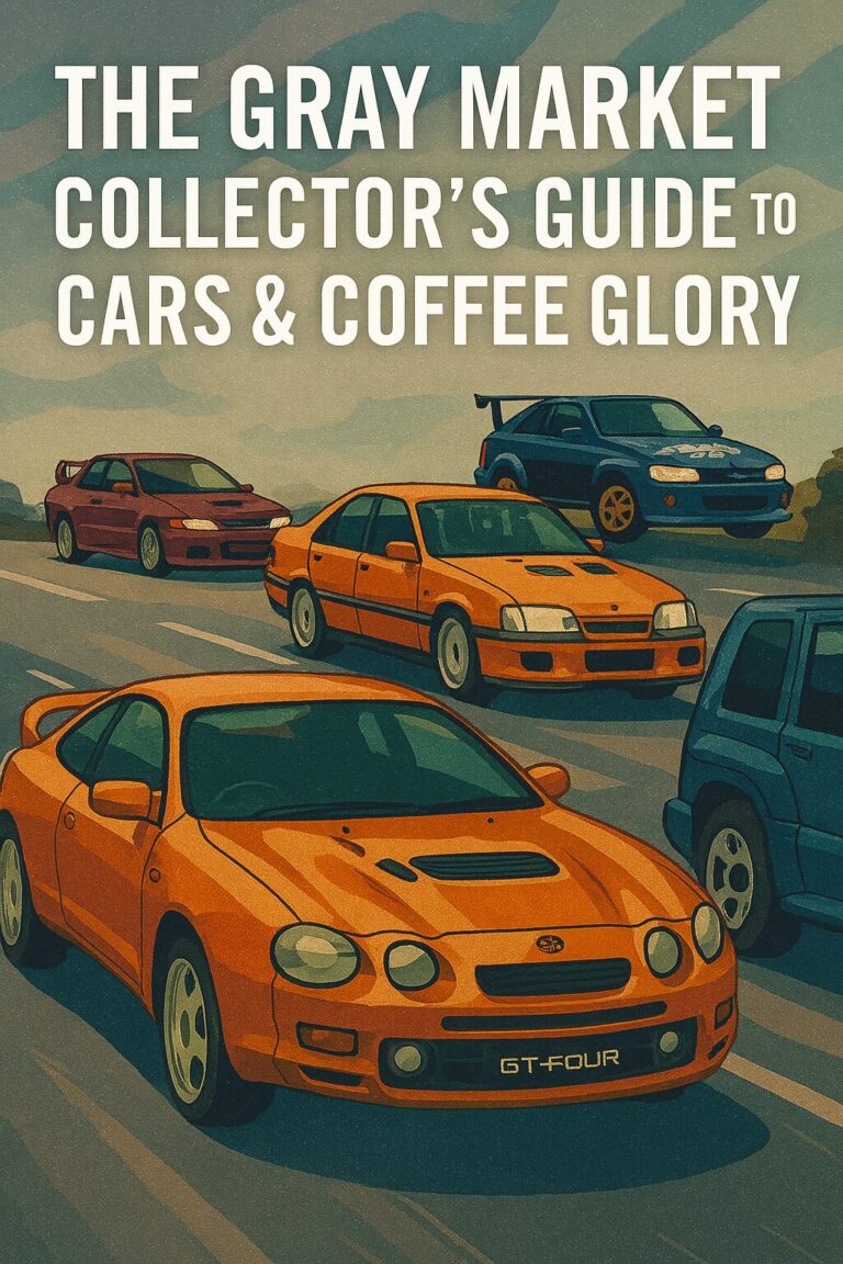 Forbidden Fruit: The Gray Market Collector’s Guide to Cars & Coffee Glory