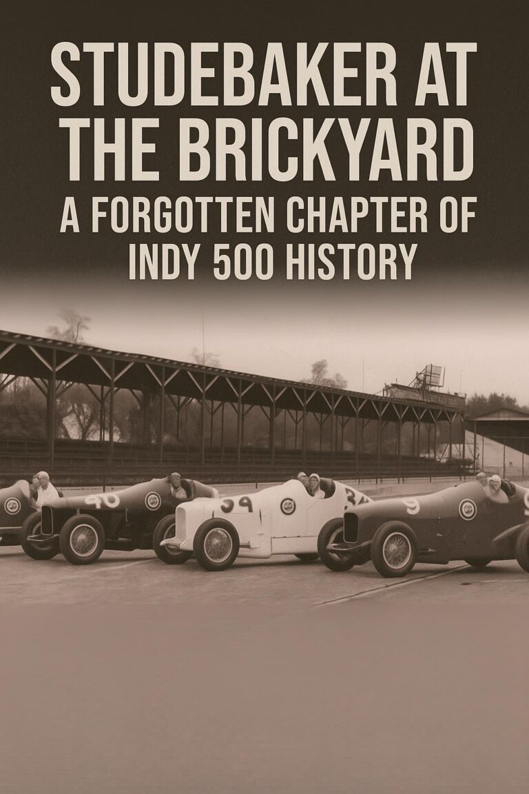 Studebaker at the Brickyard: A Forgotten Chapter of Indy 500 History