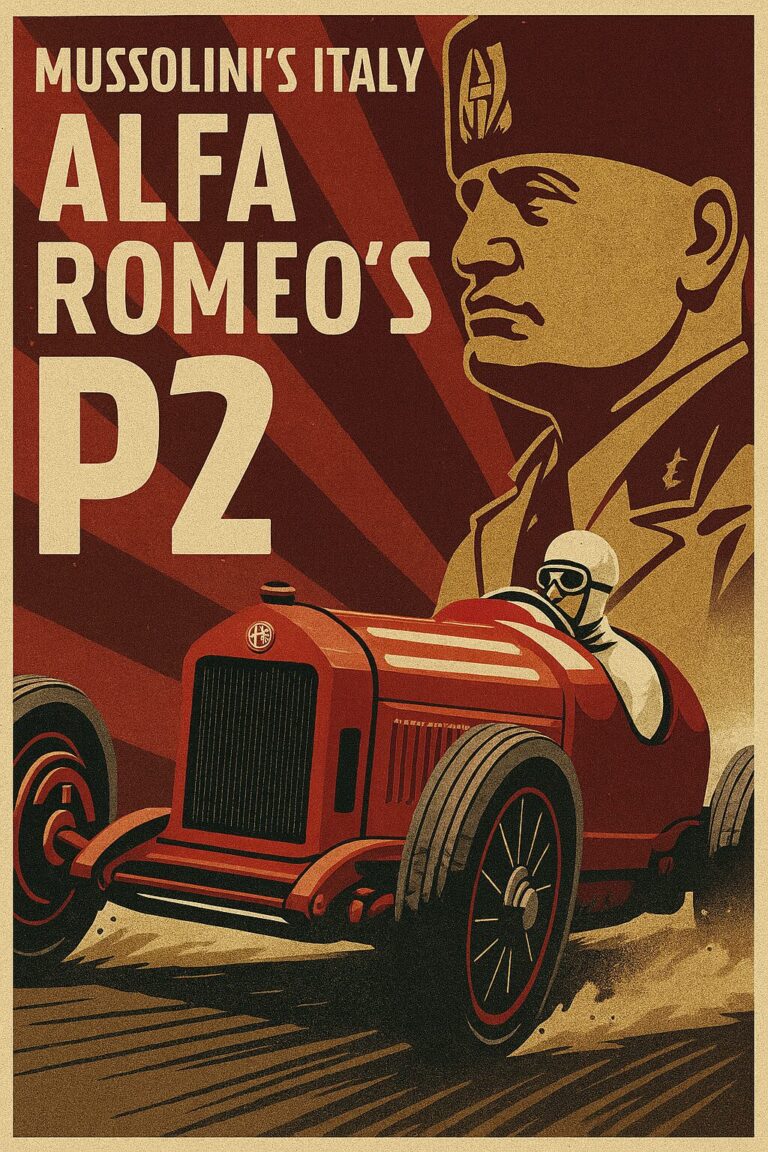 Alfa Romeo’s P2: Speed, Symbolism, and the Birth of Fascist Motorsport
