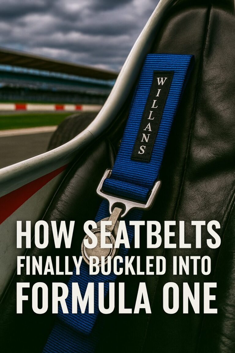 How Seat Belts Finally Buckled into Formula One
