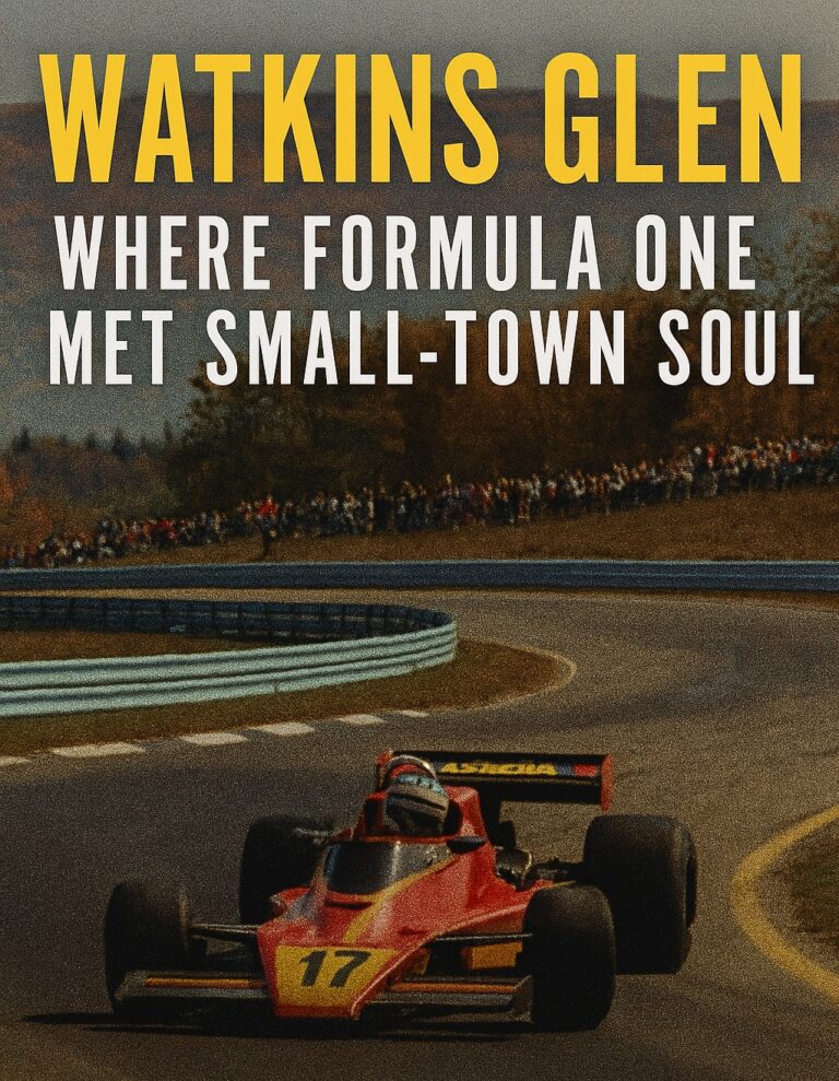 Watkins Glen: Where Formula One Met Small-Town Soul