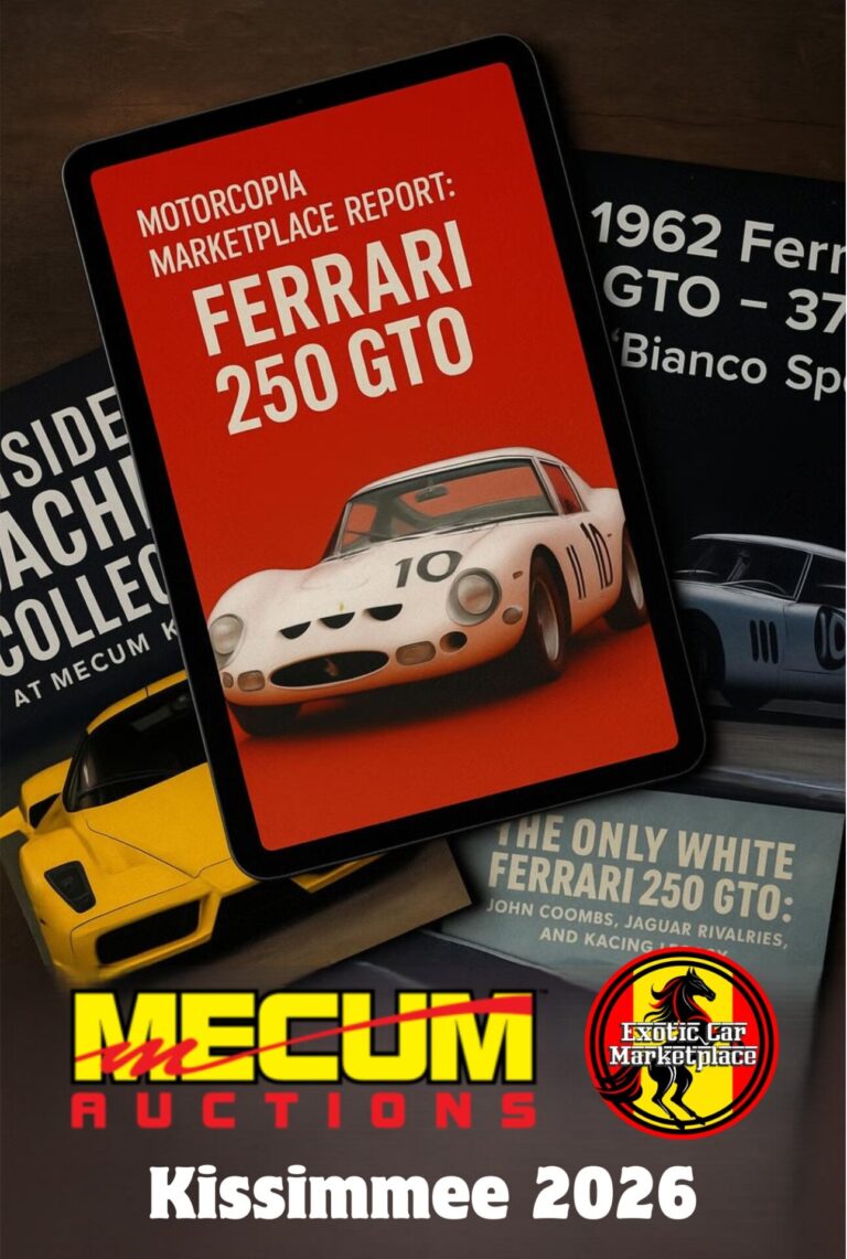 Ferrari, Provenance, and the Collector’s Dream: A Four‑Part Mini‑Series