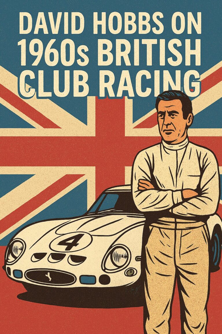 David Hobbs on 1960s British Club Racing and the White Ferrari GTO