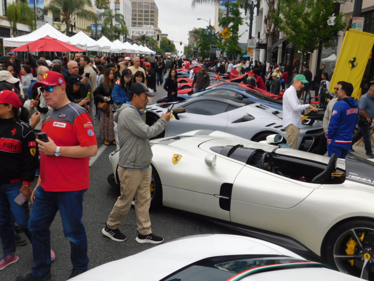 FCA Concours in Pasadena