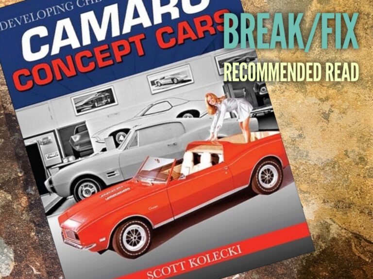 Book Review: Developing Chevrolet Pony Car Camaro Concept Cars